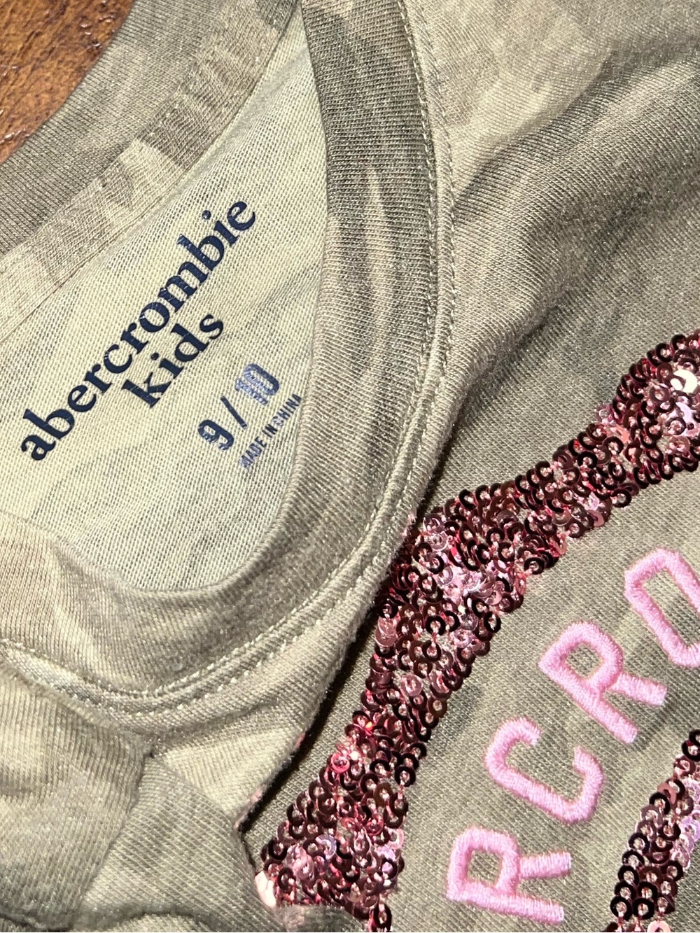 Abercrombie Kids Y2K Short Sleeve Shirt and Long Sleeve Bundle Size 7/8-9/10 - Picture 6 of 8